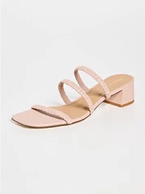 Reformation Assunta Mules Size 7.5 Pink